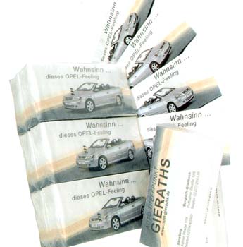 Werbegeschenke : Taschent�cher