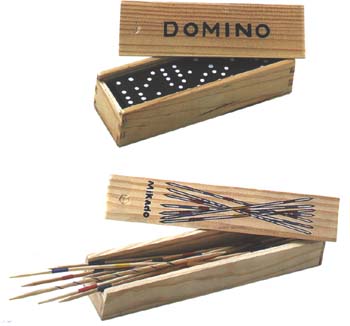 Werbeartikel : Domino / Mikado
