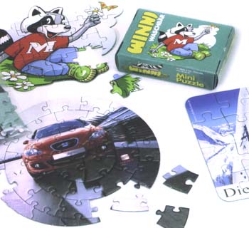 Werbeartikel : Mini Puzzle INDIVIDUELL