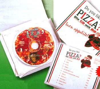 Werbemittel : Musik CD Pizza