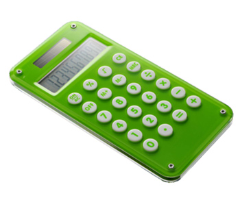 Werbegeschenke : Taschenrechner Play