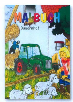 Werbegeschenke : Malbuch Bauernhof