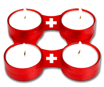 Werbeartikel : Teelichset CandleChain