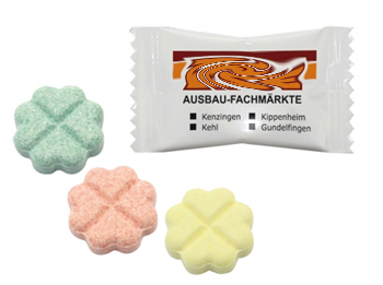 Werbeartikel : Brause Kleeblatt