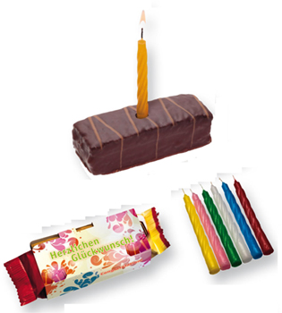 Werbeartikel : T�rtchen Happy
