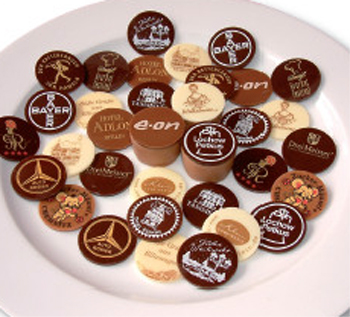 Werbeartikel : Praline Individuell